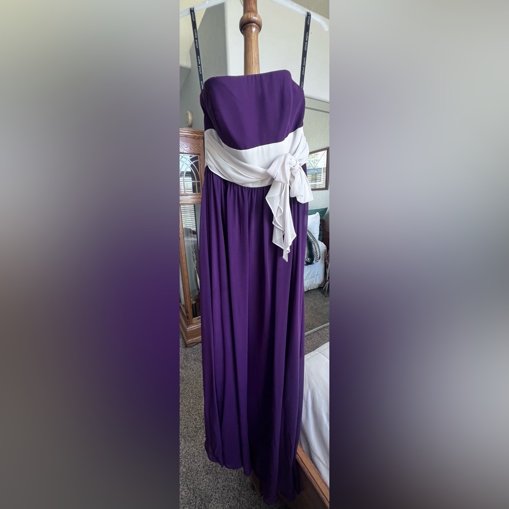Alfred Angelos prom, bridesmaid, wedding dress.